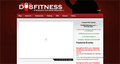 Desktop Screenshot of dv8fitness.com